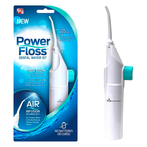 Irrigador Oral Dental Portátil PowerJet™ – Limpador Dental a Jato