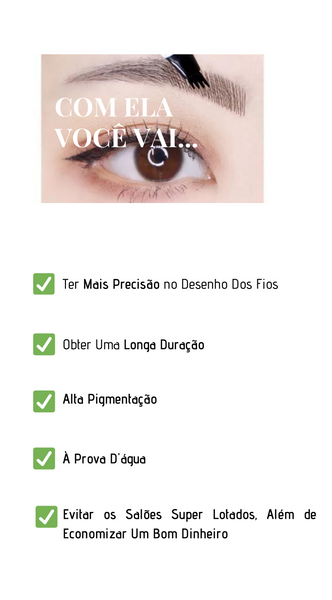 Delineador Microblading à Prova D’água – 4 Cores