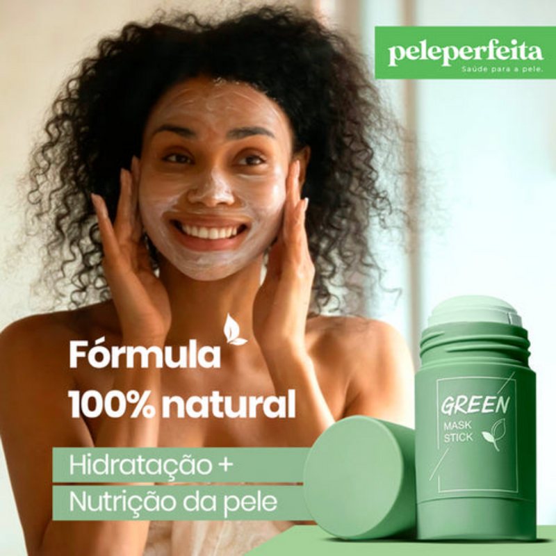 [COMPRE 1 E LEVE 2] Revele Sua Beleza Eliminando Espinhas E Cravos - Green Mask