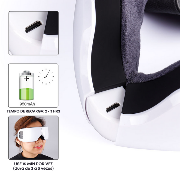 Massageador de Olhos e Face – Smart Eye Massager