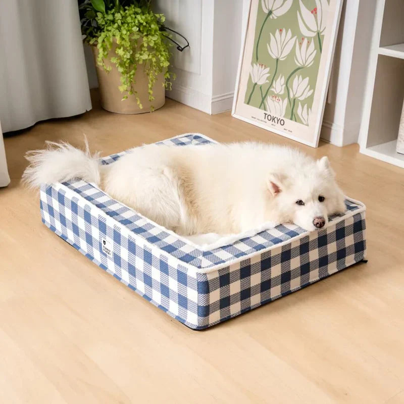 CAMINHA ACONCHEGANTE FUZZY™ - Conforto e Estilo Tartan Para seu Pet + Brinde: Anti Odor [🌟OFERTA EXCLUSIVA HOJE]