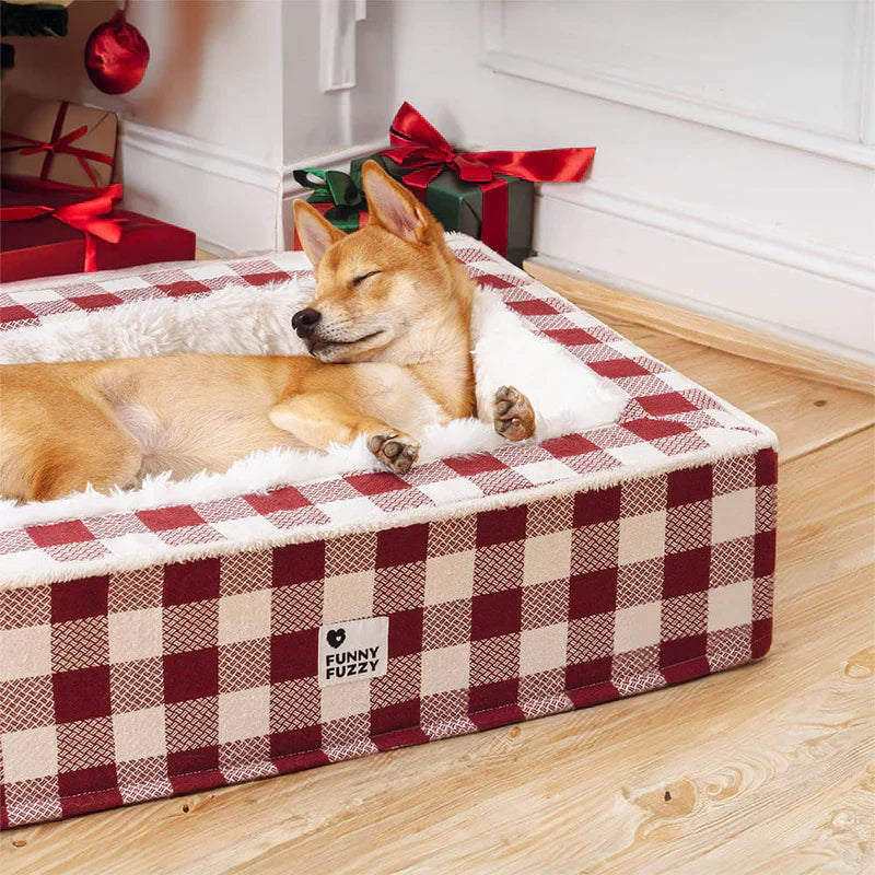 CAMINHA ACONCHEGANTE FUZZY™ - Conforto e Estilo Tartan Para seu Pet + Brinde: Anti Odor [🌟OFERTA EXCLUSIVA HOJE]