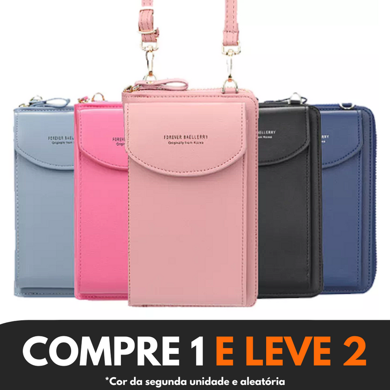 [COMPRE 1 E LEVE 2] Bolsa Carteira que Combina Estilo, Praticidade e Qualidade Premium! - Handbag™