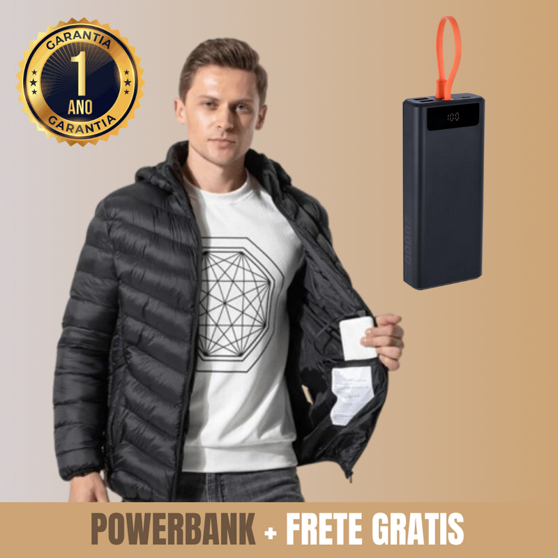 Jaqueta AutoTerm™: Conforto e Estilo Para Seus Dias de Frio [POWERBANK + FRETE GRATIS]🔥