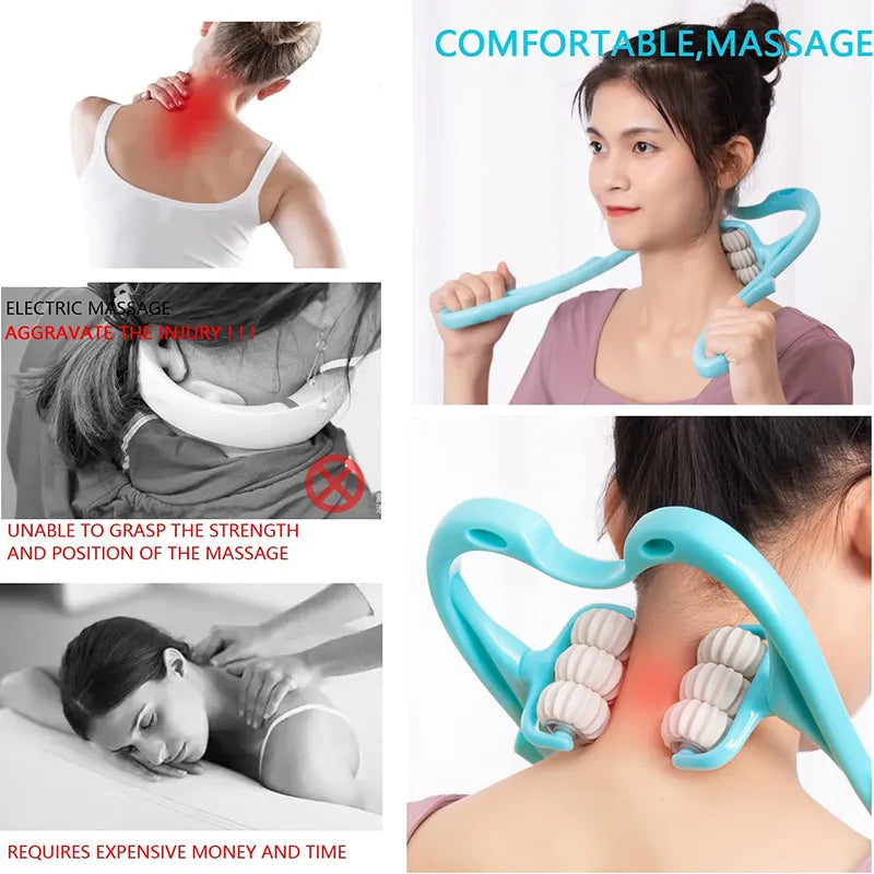 Healty Neck 4 em 1 Massageador de Pescoço Relaxamento Profundo