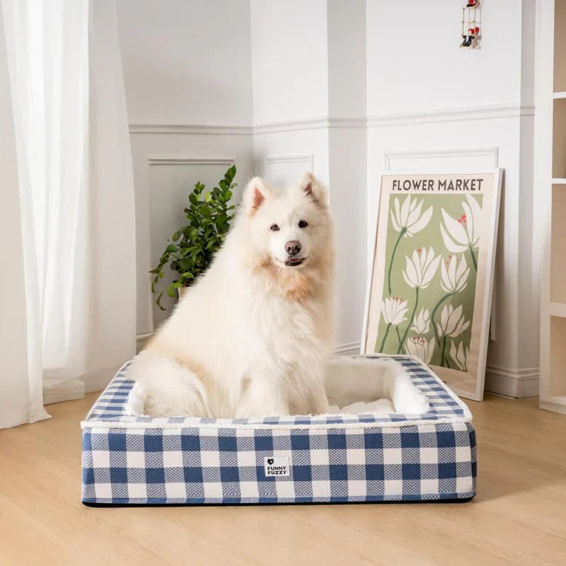 CAMINHA ACONCHEGANTE FUZZY™ - Conforto e Estilo Tartan Para seu Pet + Brinde: Anti Odor [🌟OFERTA EXCLUSIVA HOJE]