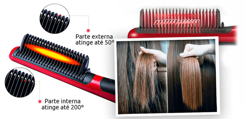 Pente Modelador Multiuso – Escova BrightHair™