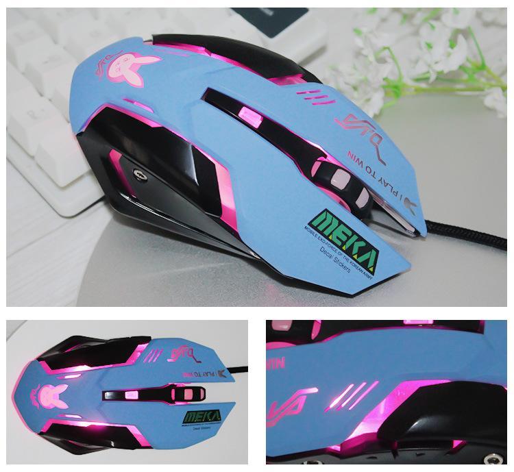 Mouse Gamer Várias Cores DPI 2400 – Frete Grátis